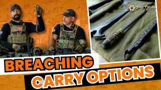 On-Body Breaching Carry Techniques for Military Operations