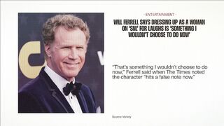 Will Ferrell Apologizes For Old SNL Jokes. What A Shame.